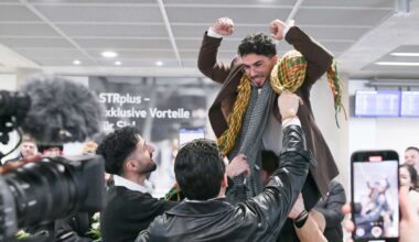 Ramzi Awat Nabi ist wieder da: Abgeschobener Student in Stuttgart gelandet