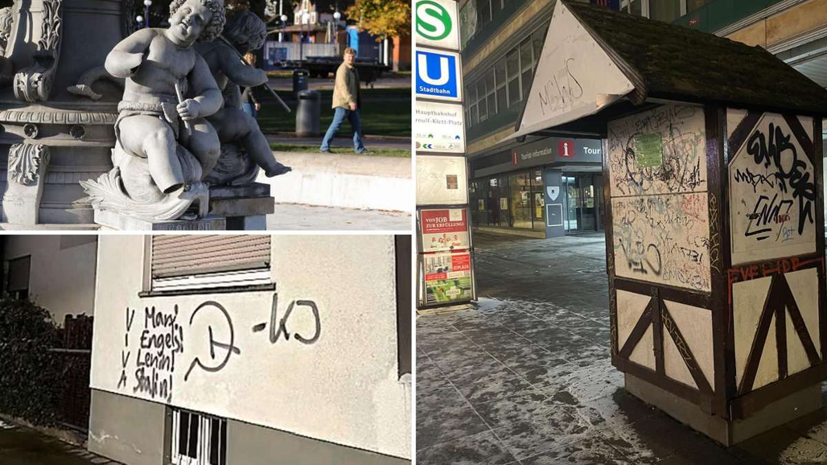 Schmierereien und Zerstörungen: Vandalismus in Stuttgart – wie gehen Stadt und Land dagegen vor? - Startseite