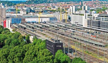 Bahnverkehr in Stuttgart: Die pünktlichsten Fernzüge fahren über Stuttgart – der unpünktlichste aber auch