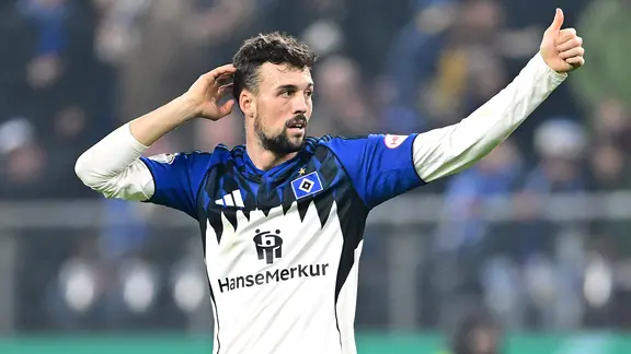 Jonas Meffert vom Hamburger SV 