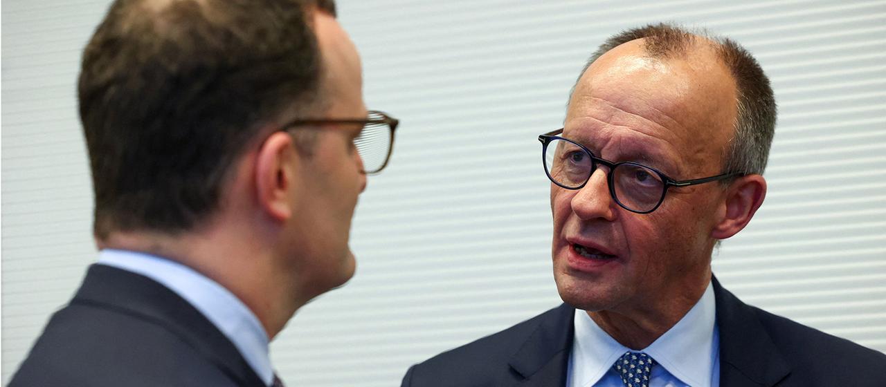 Friedrich Merz und Jens Spahn (Archivbild)