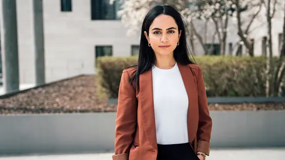 Diba Mirzaei vom Hamburger GIGA Institut.