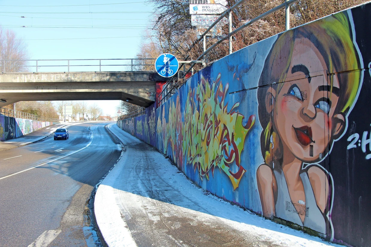 Mit der „Hall of Fame“ begann in Ingolstadt der Aufstieg von Graffiti zur anerkannten Kunst.