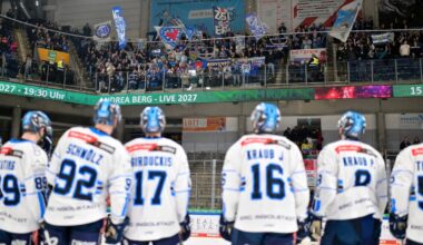 ERC Ingolstadt gewinnt gegen Straubing Ice Tigers in der Deutschen Eishockey Liga.