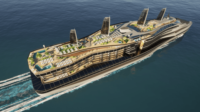 Noch ist die "Serenity" nur eine Studie – doch in Bremen könnte das spezielle Kreuzfahrtschiff auf großes Interesse stoßen. Noch ist die "Serenity" nur eine Studie – doch in Bremen könnte das spezielle Kreuzfahrtschiff auf großes Interesse stoßen.