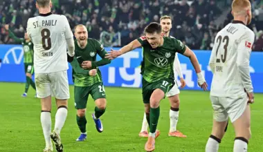 Pejcinovic trifft spät: Wolfsburg schlägt St. Pauli