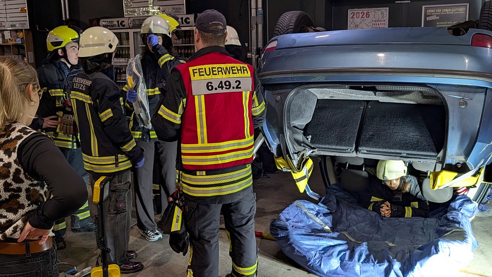 Katastrophe statt Kultur: Leipziger Medizin-Studis üben im Werk 2 für den Ernstfall