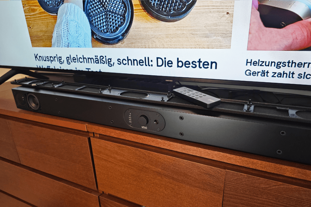 Nubert Nupro Sounbar Rückseite