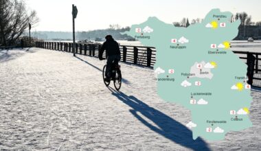 Wetter bringt eisige Kälte, Schnee und Windböen