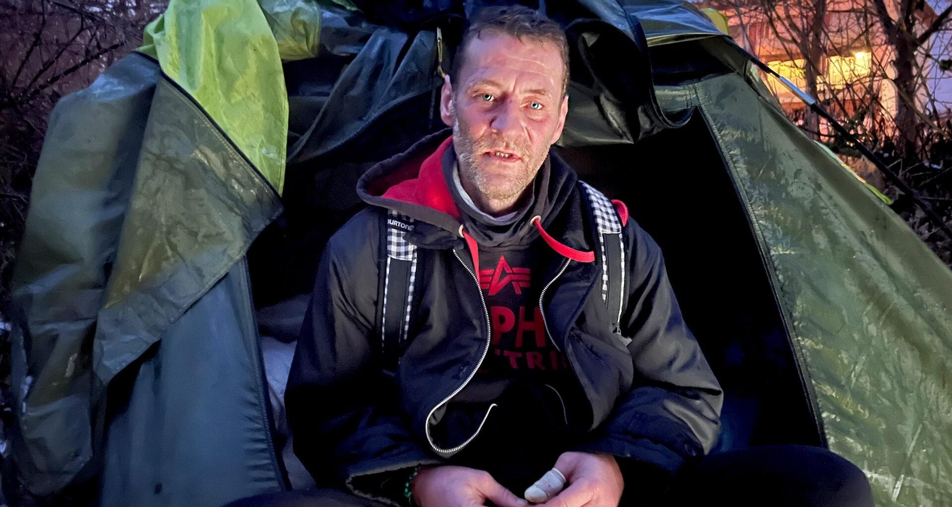 Eisige Nächte, kein Zuhause: Obdachlose geben Einblick in ihr Leben