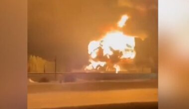 "Direkte Treffer": Kiew meldet Angriffe auf russische Bohrplattformen