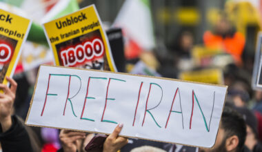 Auch in Bielefeld Demo für die Freiheit im Iran