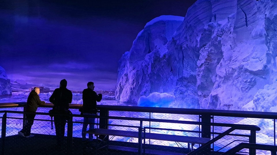 Panometer Leipzig: Asisis neues Panorama zeigt Antarktis als Naturwunder