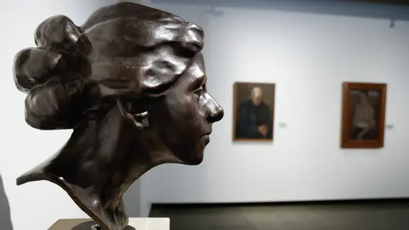 Eine Büste von Paula Modesohn-Becker