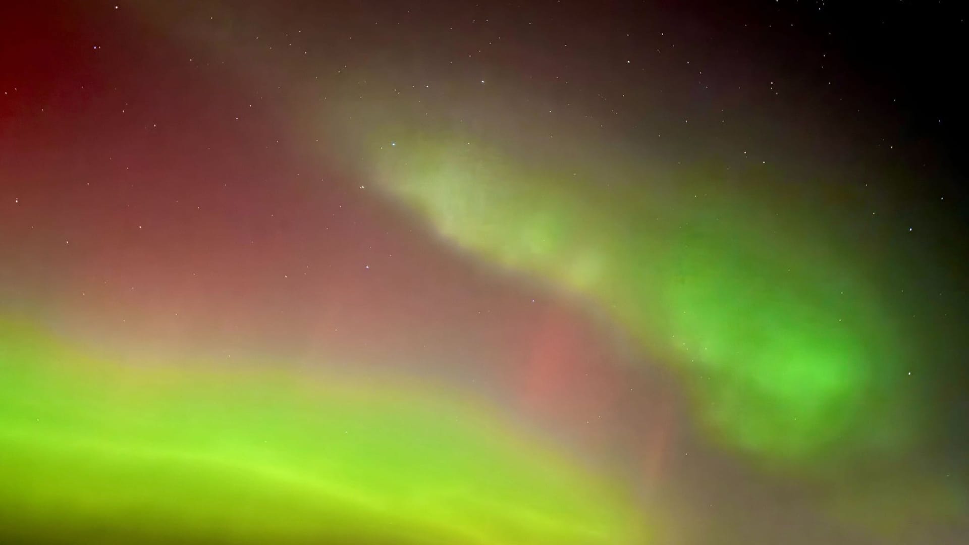 Polarlichter über Sachsen-Anhalt Polarlichter über Sachsen-Anhalt