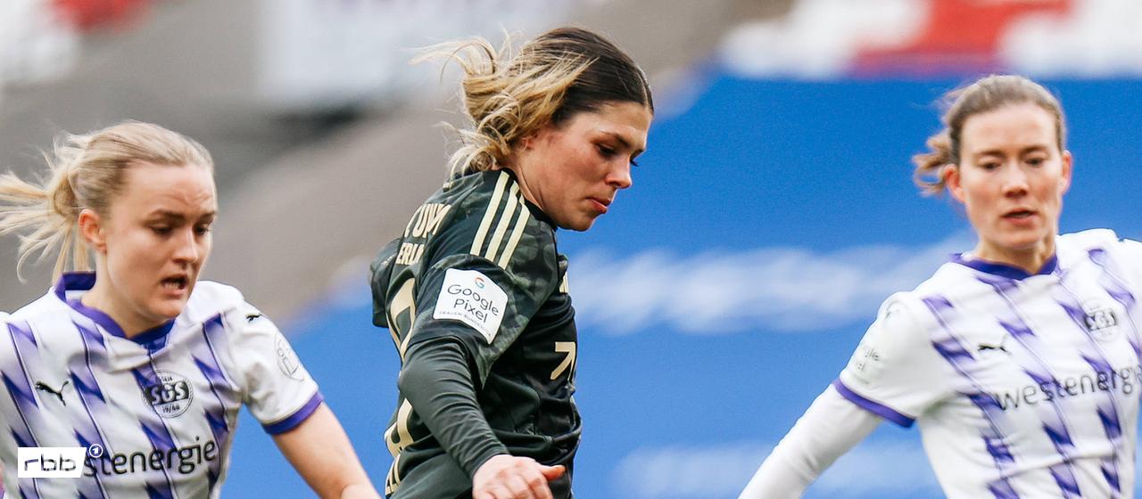 Audio: rbb|24 | 31.01.2026 | Johannes Mohren | imago images/Beautiful Sports Eileen Campbell, Stürmerin des 1. FC Union. / imago images/Beautiful Sports