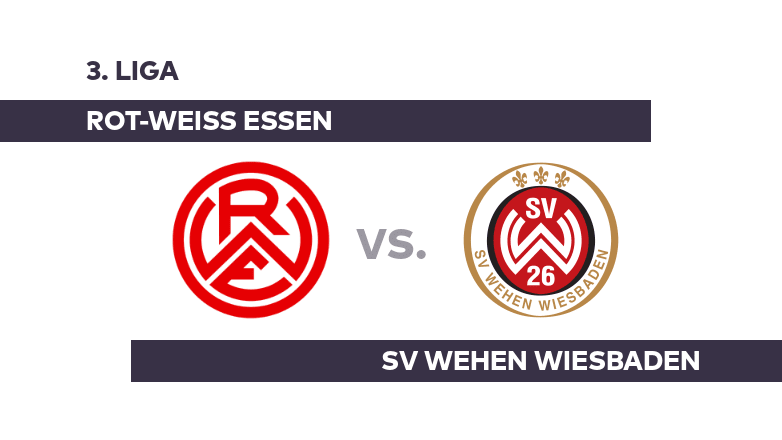 Rot-Weiss Essen - SV Wehen Wiesbaden: Wehen Wiesbaden will weiter nach oben - 3. Liga