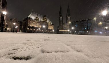 Schnee und Glätte im Land Bremen — die aktuelle Lage im Liveticker