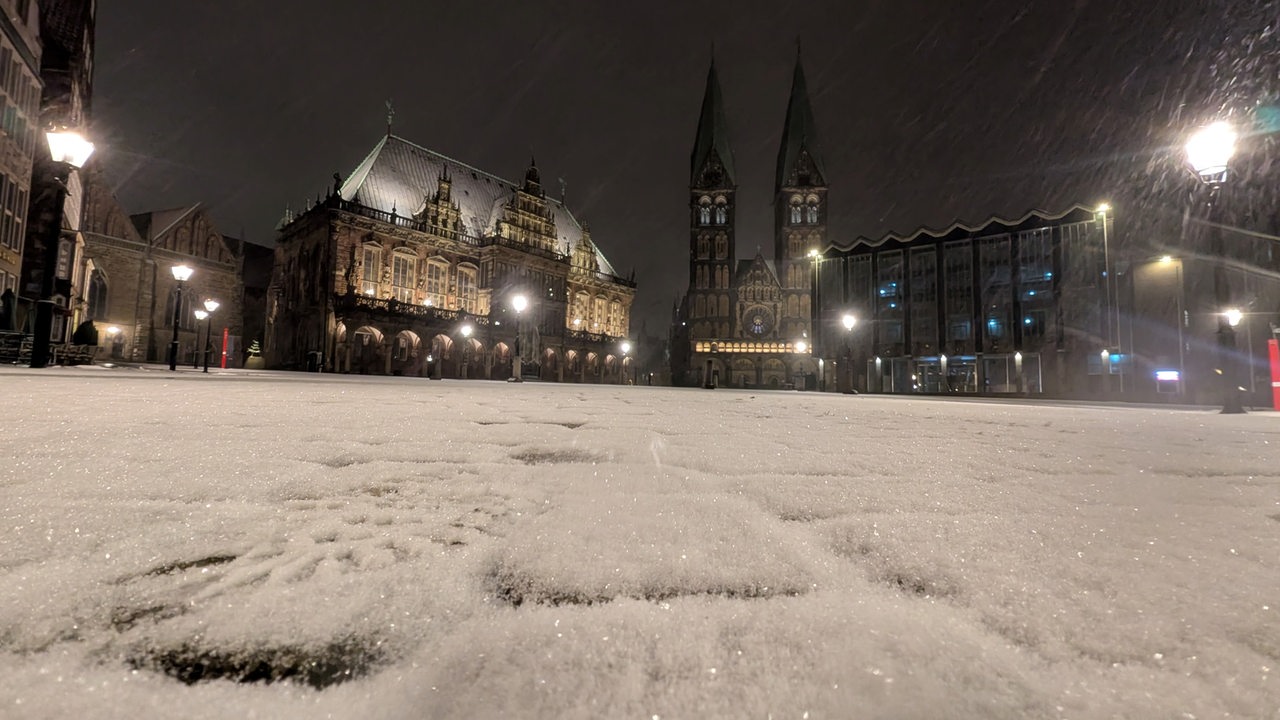 Schnee und Glätte im Land Bremen — die aktuelle Lage im Liveticker