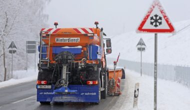 Schnee, Frost, Blitzeis und Glätte aktuell: So zieht Tief Constanze jetzt über Deutschland