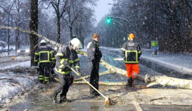 Wetterwarnungen in fast ganz Deutschland