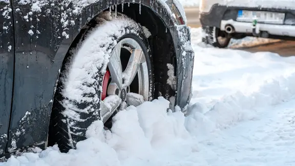 Ein Bus der Kieler Verkehrsgesellschaft fährt auf einer Straße.