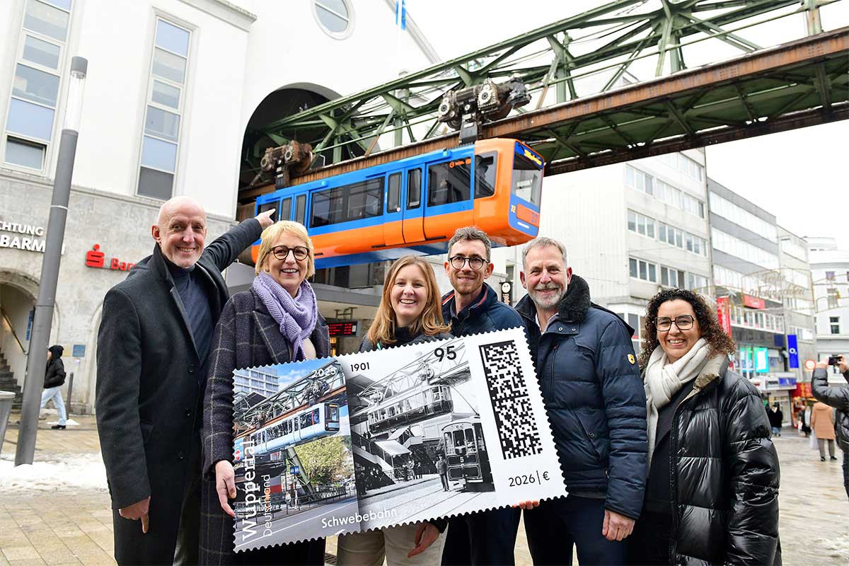 WSW feiern 125 Jahre Schwebebahn: Ganz Wuppertal ist Schwebebahn - blickfeld