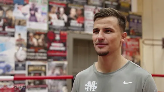 Der Stralsunder Boxer Max Suske.