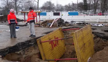 Nach Wasserrohrbruch: Kollaustraße bleibt teilweise gesperrt