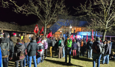 Netzwerk gegen Rechts protestiert gegen AfD-Gipfeltreffen in Karlsruhe