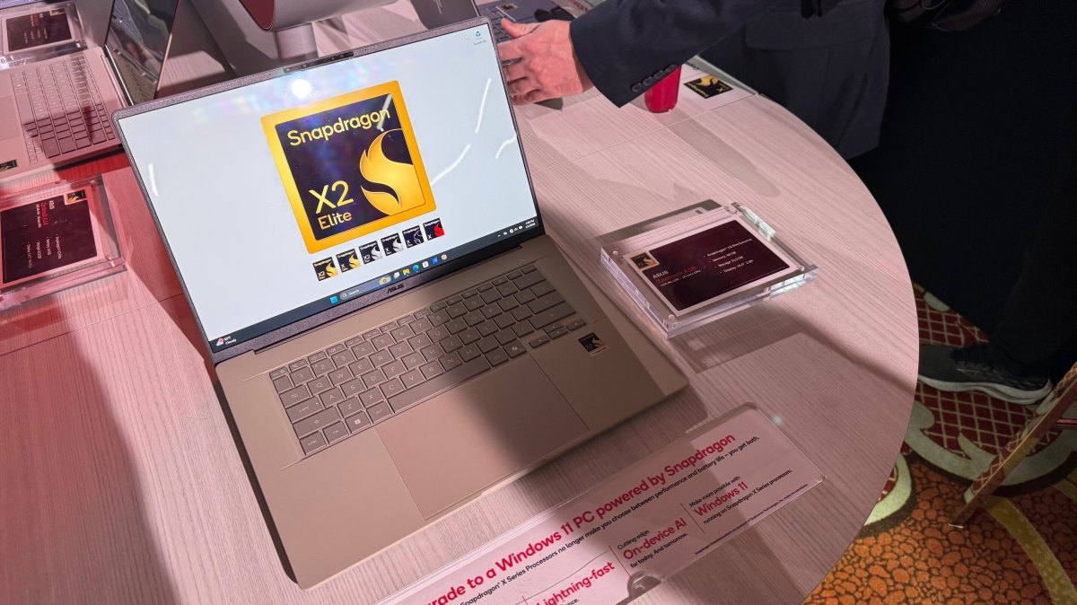 Windows on ARM: Asus mit Snapdragon X2 Extreme Edition, HP mit NPU-Turbo