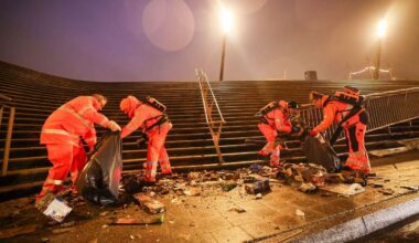 Zahlreiche Angriffe auf Einsatzkräfte – zwei 18-Jährige sterben bei Pyro-Unfall in Bielefeld
