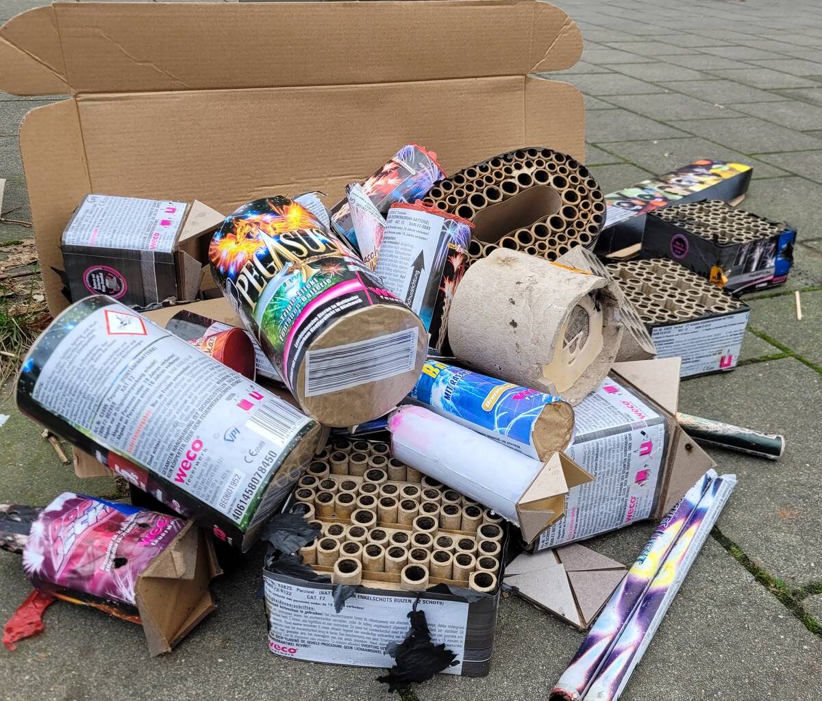 AWB Köln bereits beim Neujahrsputz