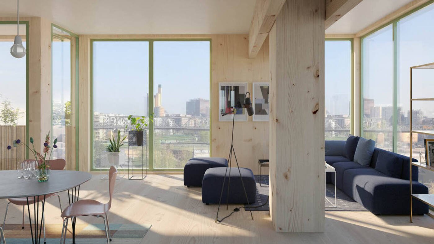 In Kreuzberg soll ein riesiges Holzhochhaus mit Aussicht und Wellness-Oase entstehen