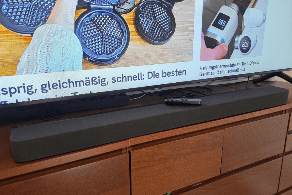 Sony Soundbar in der Nutzung