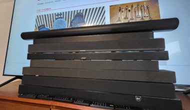 Soundbars vor Fernseher
