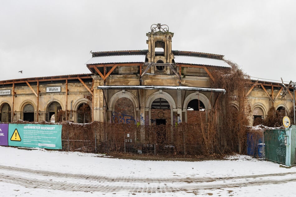 Auf dem Areal am Alten Leipziger Bahnhof herrscht Stillstand.