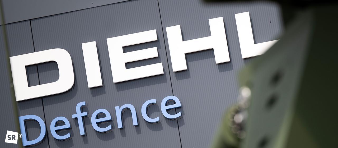 Das Logo des Rüstungsunternehmens Diehl Defence