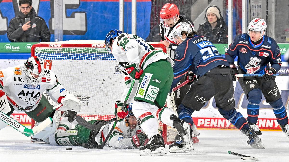 Augsburger Panther verlieren 1:3 gegen Nürnberg Ice Tigers