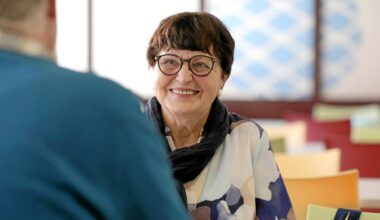 Diese Frau hat an der Uniklinik in Augsburg noch Zeit für die Menschen