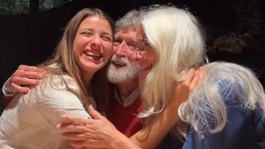 Stella Stegmann und ihre Eltern, Dezember 2025