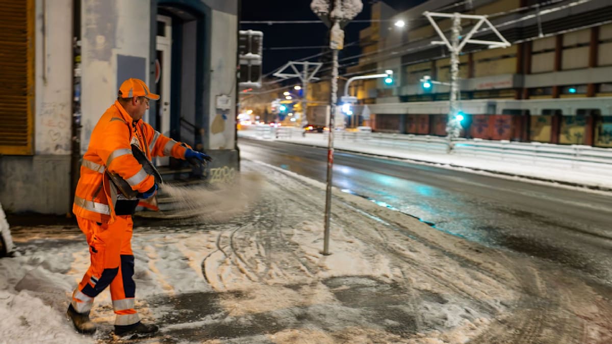 Hamburg hebt Streusalz-Verbot nach starkem Schneefall auf