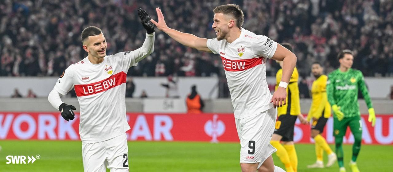 Ermedin Demirovic hat den VfB Stuttgart in der Europa League gegen die Young Boys Bern mit 2:0 in Führung geschossen.