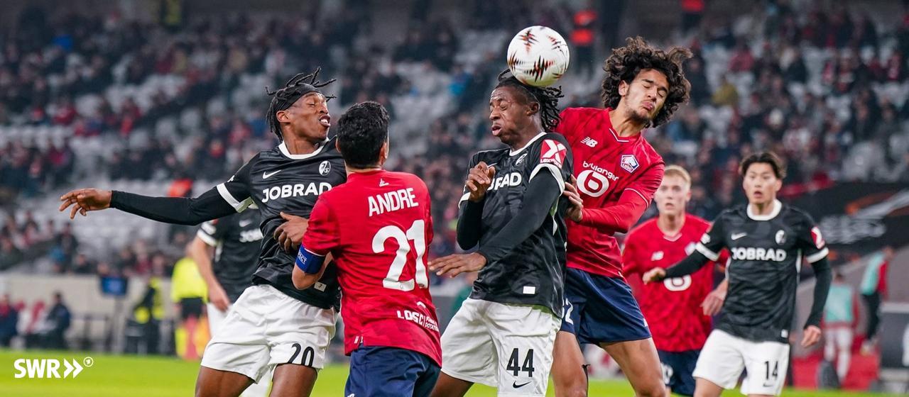 OSC Lille gegen den SC Freiburg