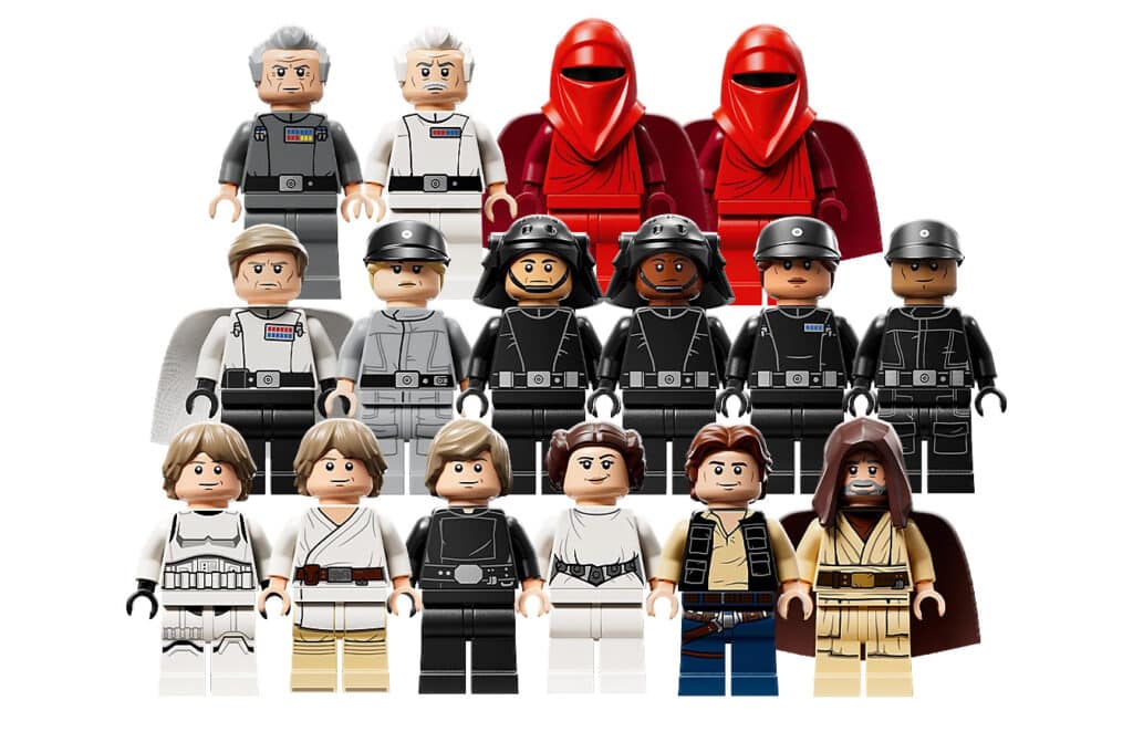 Todesstern Neue Designs Minifiguren