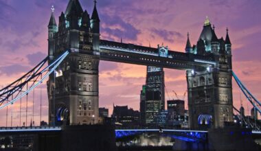 Tower Bridge in London