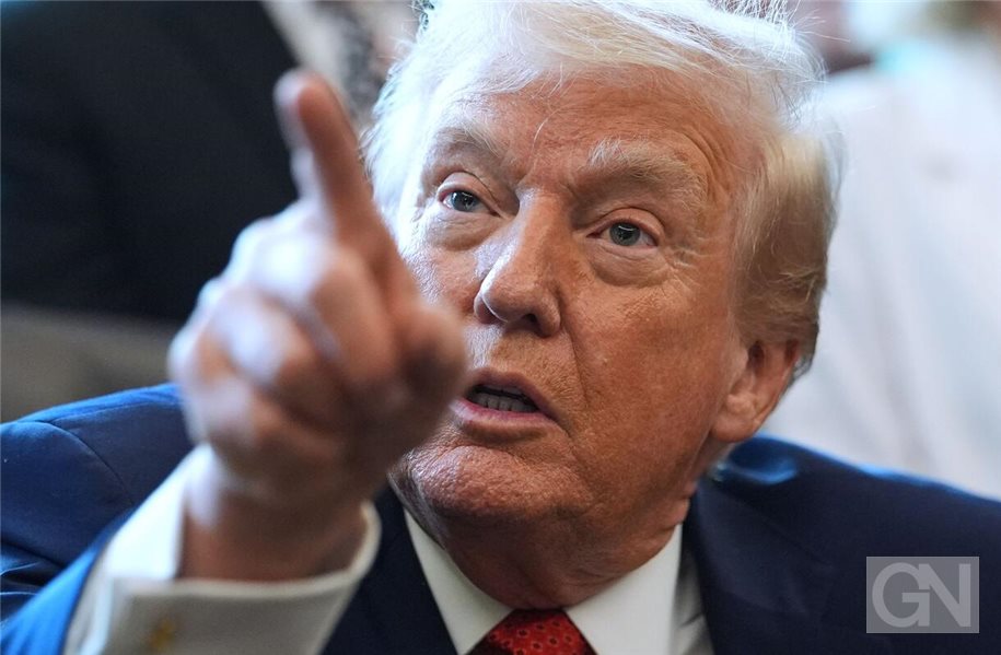 Trump setzt die Alliierten im Grönland-Konflikt mächtig unter Druck. (Archivbild) Foto: Evan Vucci/AP/dpa