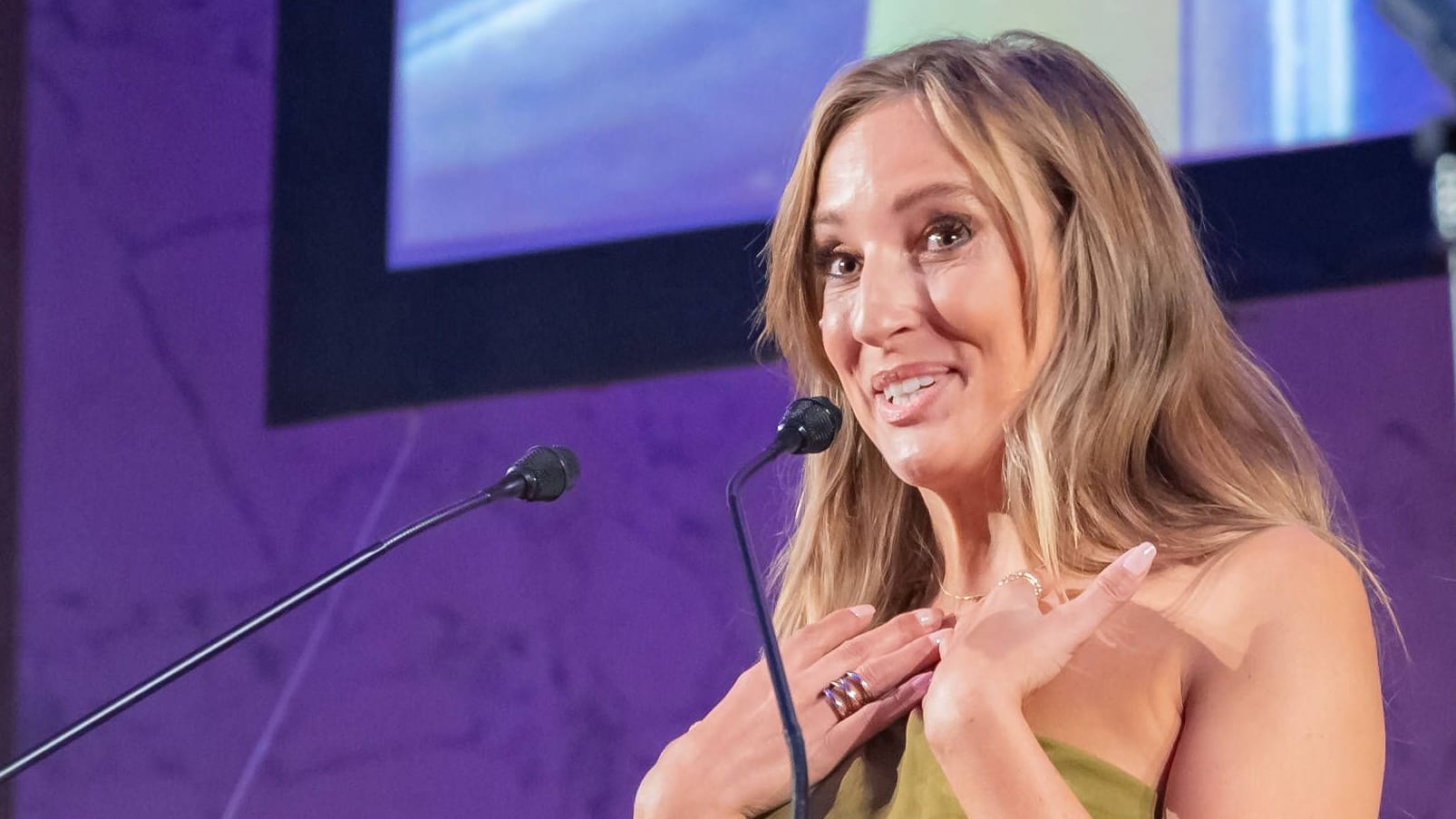 TV-Moderatorin Laura Dahm (Symbolfoto): Der Abschied von ihrem Vox-Team ging ihr zu Herzen.