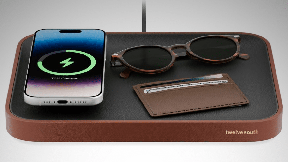 Twelve South Valet: Ladematte für Alltagsdinge und zwei Geräte