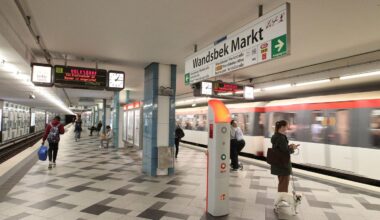 U-Bahnstation Wandsbek-Markt in Hamburg